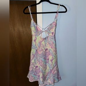 70s style Zara mini dress